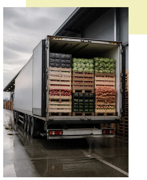 Перевозка плодоовощной продукции в Сестрорецк по цене от 5125 р. | Агросервис-Сст