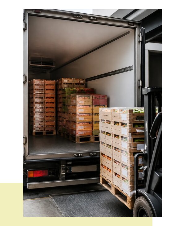 Перевозка сельхозпродукции на паллетах с доставкой в Сестрорецк