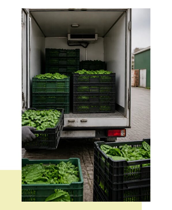 Перевозка шпината в Сестрорецк с сохранением свежести продукции